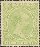 20 Cts Verde. Excelente Centraje. MAGNIFICO. - Other & Unclassified