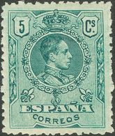 5 Cts Verde. Excelente Centraje. MAGNIFICO. - Other & Unclassified