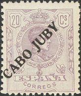 20 Cts Violeta. NO EMITIDO. MAGNIFICO Y MUY RARO. Cert. CEM. (Edifil 2020: 815€) - Autres & Non Classés