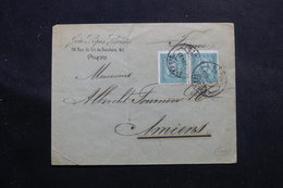 PORTUGAL - Enveloppe Commerciale De Porto Pour La France En 1892, Affranchissement Plaisant - L 56143 - Covers & Documents