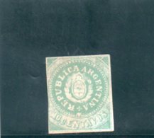 ARGENTINE 1862-4 SANS GOMME - Ongebruikt