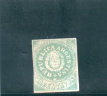 ARGENTINE 1862-4 SANS GOMME - Unused Stamps