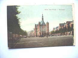 Nederland Holland Pays Bas Deventer Brink Met De Waag - Deventer