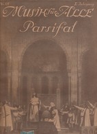 Spartito Musik Fur Alle  N° 111 - PARSIFAL - ANNO 1914 - Verlag Ullstein & Co - Compositori Di Commedie Musicali