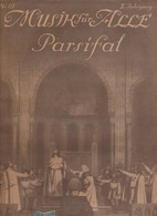 Spartito Musik Fur Alle  N° 111 - PARSIFAL - ANNO 1914 - Verlag Ullstein & Co - Componisten Van Musicalkomedies