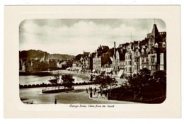 Ref 1350 - Super Evocative Real Photo Postcard - George Street Oban - Argyll & Bute - Argyllshire