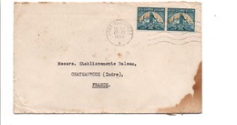 AFRIQUE DU SUD LETTRE POUR LA FRANCE 1949 - Nueva República (1886-1887)