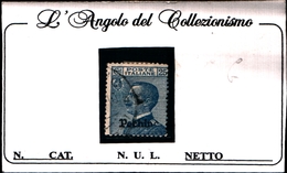 93535) ITALIA-25C. Emissioni Ordinarie Soprastampate Pechino - 1917 -UN PEZZO-USATO - Peking