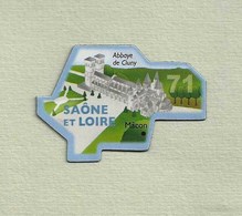 Magnets. Magnets "Le Gaulois" Départements Français. Saône Et Loire (71) - Reklame