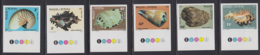 WALLIS & FUTUNA (1985) Shells. Set Of 6 Imperforates. Scott Nos 320-5, Yvert Nos 323-8. - Geschnittene, Druckproben Und Abarten