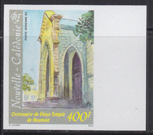 NEW CALEDONIA (1993) Noumea Temple. Imperforate. Scott No C245, Yvert No PA299. - Geschnittene, Druckproben Und Abarten