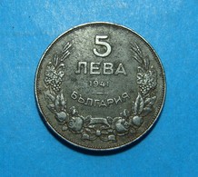 BULGARIA - GERMANY 5 Leva 1941 Iron High Quality - Bulgaria