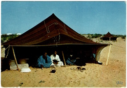 CPSM Mauritanie (République Islamique De), Tente De Nomades, 1975 - Mauritanie