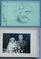 Superbe Album Relié En Cuir ?- Mariage Grammont - Geraardsbergen - 15 Photos - Studio BEYS - Militaire - Mariée - Eglise - Albumes & Colecciones