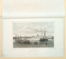 Rotterdam Uit De Maaslaan Gezien 1858/ Rotterdam Seen From The Meuse Lane 1858.Rohbock, Kolb - Arte