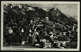 Sonthofen / Allgäu  -  Mit Ordensburg  -  Ansichtskarte Ca.1925     (12585) - Sonthofen