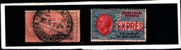 93567) ITALIA-Espressi Soprastampati Tripoli Di Barberia  - Dicembre 1909 -USATI - Zonder Classificatie