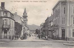 88-SAINT-DIE-RUE GAMBETTA ET RUE THIERS - Saint Die