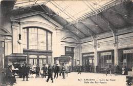 80-AMIENS- GARE DU NORD , SALLE DES PAS-PERDUS - Amiens