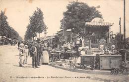 93-MONTREUIL-SOUS-BOIS- LE MARCHE AUX PUCES - Montreuil