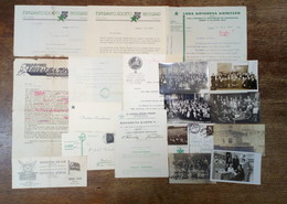 Esperanto, Yugoslavia - Interesting Lot Of Photographs And Documents From Kingdom Of Yugoslavia Between WWI And WWII. - Esperanto