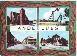 ANDERLUES . CPSM . MULTI-VUES . Editeur DE MARIO . YVOIR - Anderlues