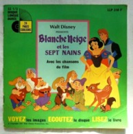 Livre Disque Vinyle 33t Disney - Blanche Neige 1967 - Andere & Zonder Classificatie
