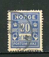 NORVEGE : TIMBRE TAXE - Yvert N° 5 Obl. - Used Stamps