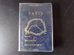 Paris Plans, Sens Uniques, Indicateur Des Rues, 1973 - Paris