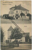 Berlin - Staaken - Restaurant G. Lessing - Kirche - Verlag J. L. R. 20er Jahre - Spandau