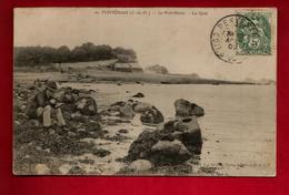 CPA Animée 22 Penvénan Port Blanc Le Quai - Ed L'Hénoret Plestin Les Grèves N° 10 - CAD 12-08-1907 ... Rare !! - Penvénan