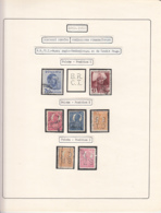 PERFINS, KING FERDINAND, KING CAROL II REVENUE STAMPS, 1892-1952, ROMANIA - Perforadas