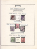 PERFINS, KING MICHAEL CHILD, KING FERDINAND STAMPS, 1891-1953, ROMANIA - Perfins