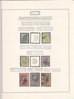 PERFINS, KING CAROL I STAMPS, 1891-1953, ROMANIA - Perfins