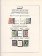 PERFINS, KING CAROL I, KING FERDINAND, KING MICHAEL CHILD STAMPS, 1892-1953, ROMANIA - Perfins