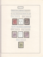 PERFINS, KING CAROL I STAMPS, 1892-1952, ROMANIA - Perforadas