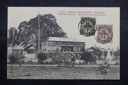 DAHOMEY - Carte Postale - Porto Novo - Hôtel Du Gouvernement - L 56278 - Dahomey