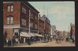 Horses & Carriages Charlotte Street, St. John NB - 1910s - Unused - Some Wear - St. John