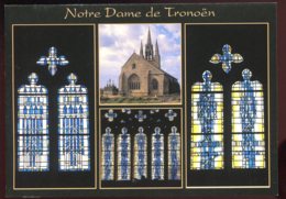 CPM Neuve 29 SAINT JEAN TROLIMON Notre Dame De Tronoën Les Vitraux - Saint-Jean-Trolimon
