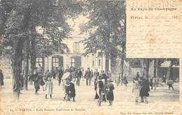 CPA 51 VERTUS ECOLE PRIMAIRE SUPERIEURE DE GARCONS  1902 - Vertus