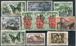 MADAGASCAR PETIT ENSEMBLE DE TIMBRES OBLITERES - Used Stamps