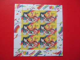 RUSIA 2002, YVERT 6632, MINI PLIEGO,  **MNH** - Fogli Completi