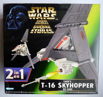 BOITE FIGURINE STAR WARS LA GUERRE DES ETOILES VAISSEAU T16 SKYHOPPER DE LUKE SKYLWALKER - Power Of The Force