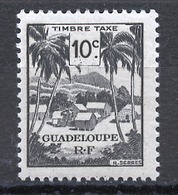 Guadeloupe Taxe 1947 Y&T N°T41 - Michel N°P41 *** - 10c Paysage - Segnatasse