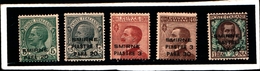 93580) ITALIA- Emissioni Ordinarie Soprastampate Smirne E In Moneta Turca - (Non Emessi) - Giugno 1922 -MNH** - Sonstige & Ohne Zuordnung