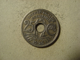 MONNAIE FRANCE 25 CENTIMES 1920 LINDAUER - 25 Centimes