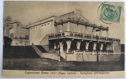 V 72667 Esposizione Roma 1911 - Vigna Cartoni - Padiglione Dell’Ungheria - Tentoonstellingen