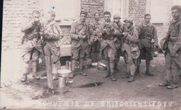 CARTE PHOTO Militaires SOUVENIR DE FRIEDRICHSSEGEN - Lahnstein