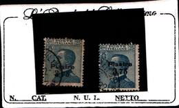 93601) ITALIA-3,75 Pi. Su 25 C.Emissione Michetti Soprastampati In Moneta Turca - 1922- UNPEZZO-USATO - Autres & Non Classés