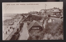 West Cliff & Parade, Clacton-On-Sea Real Photo - 1920s - Used - Clacton On Sea